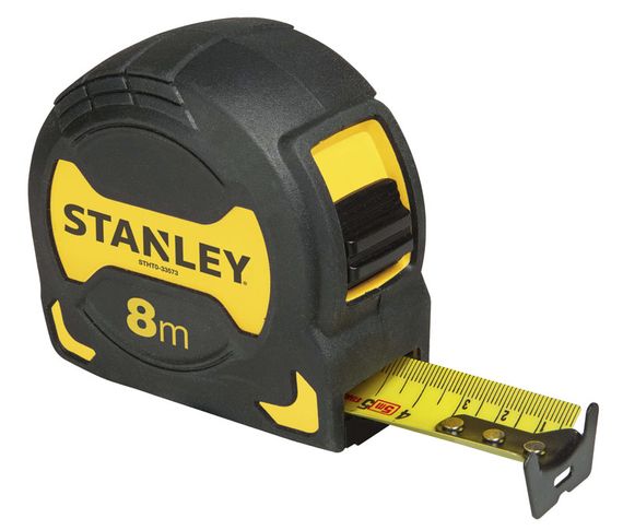 Рулетка Stanley 5м х 28мм &quot;TYLON™ GRIP TAPE&quot; збільшений гачок (STHT0-33561) | Зображення 2