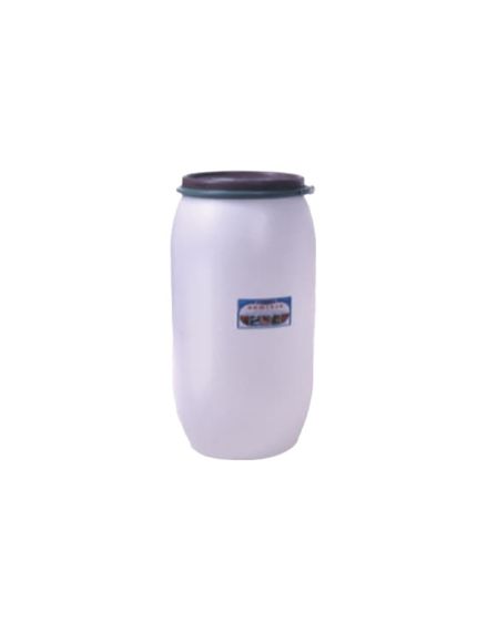 Бочка кругла 160 літрів з хомутом