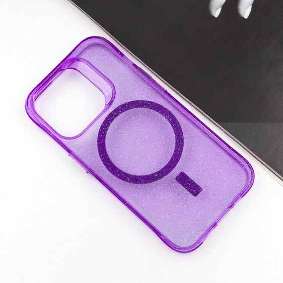 Чехол TPU Radiance with MagSafe для Apple iPhone 12 Pro Max (6.7") Purple | Зображення 1