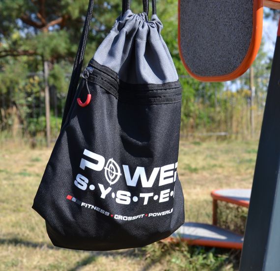 Рюкзак спортивний Power System PS-7011 Gym Sack Alpha Blak/Grey | Зображення 4