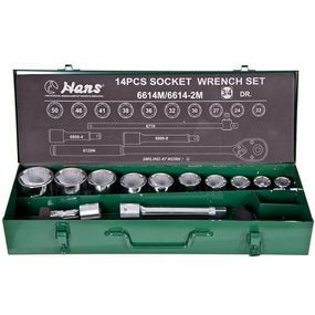 Набор инструмента 14 пр. 3/4"DR, 22-50мм HANS (6614M)