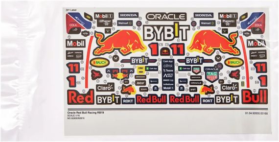 Машинка-конструктор Rastar Oracle Red Bull Racing RB19 1:16. Синій | Зображення 4