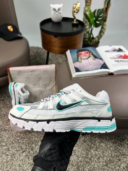 Кросівки  P-6000 W White Black Mint , текстиль , В'єтнам 41 26 см | Зображення 4