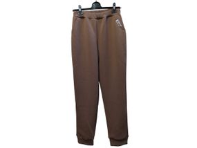 Спортивные женские штаны теплые зимние коричневые джоггеры брюки  трехнитка с начесом 54