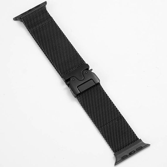 Ремінець Milanese Loop New Design для Apple Watch 38/40/41/42mm(ser.10) Black | Зображення 2