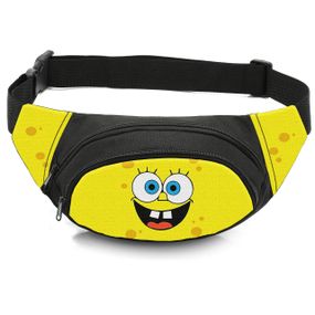 Сумка-бананка дитяча з принтом Губка Боб поясна сумка для хлопчика (4489