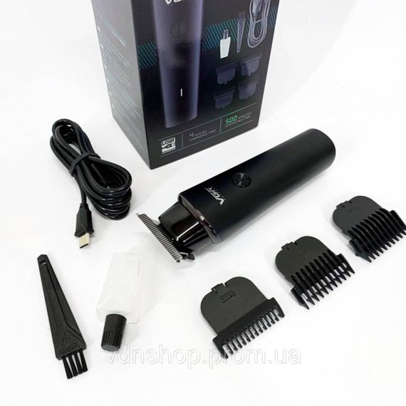 Машинка для стрижки волосся без шуму VGR V-933, Професійна машинка для стрижки волосся на акумуляторі UC-84 | Зображення 8