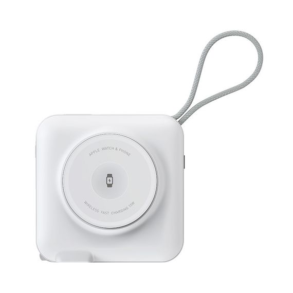 Портативное ЗУ Power Bank WIWU Wi-P051 6 in 1 PD45W с БЗУ 15000 mAh White | Зображення 3