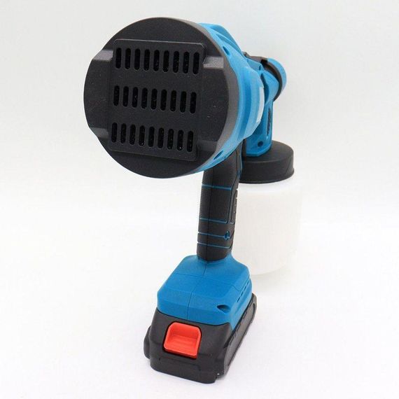 Краскопульт электрический 800мл + 2 аккумулятора 24V / Аккумуляторный распылитель краски / Пульверизатор для | Зображення 3