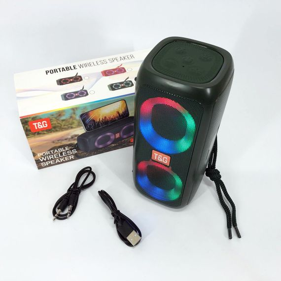 Bluetooth колонка з динамічним підсвічуванням, Bluetooth колонка з красивим підсвічуванням FR-14 | Зображення 9