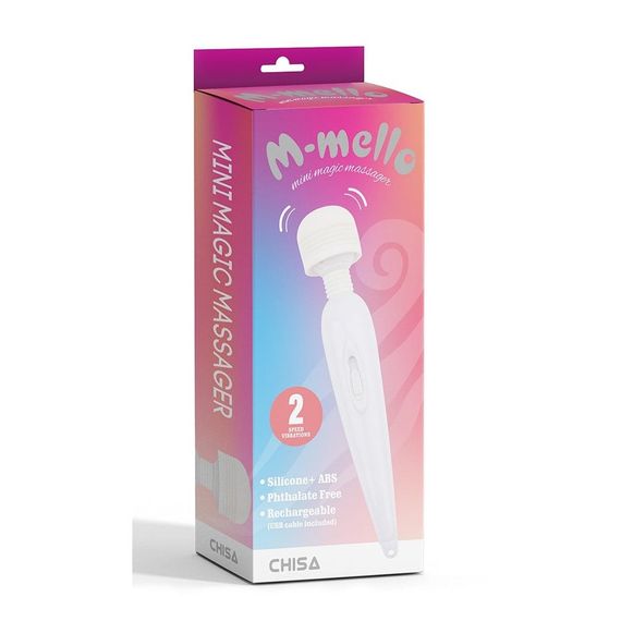 Мини-вибратор микрофон Chisa M-Mello, белый sexstyle | Зображення 4