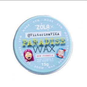 Воск для бровей ZOLA Viktorina Vika Paradise Wax Vitamin E and Argan oil (15 g)