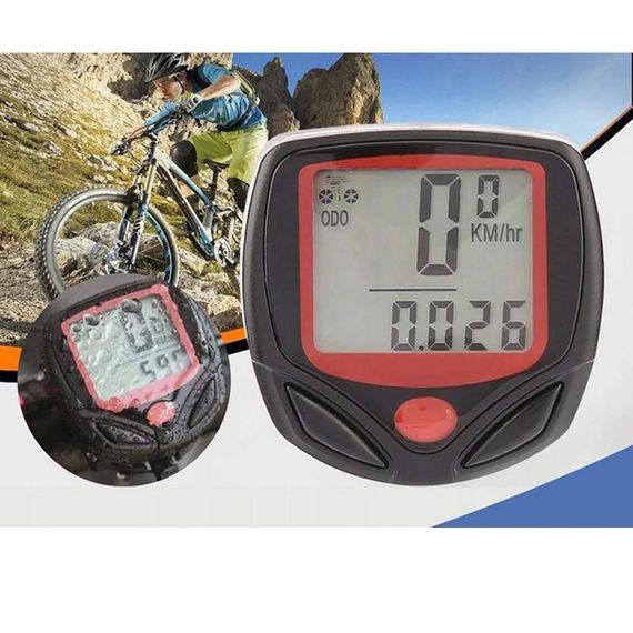 Спидометр для велосипеда, Цифровой манометр для велосипеда, Безконтактный велокомпьютер CI-41