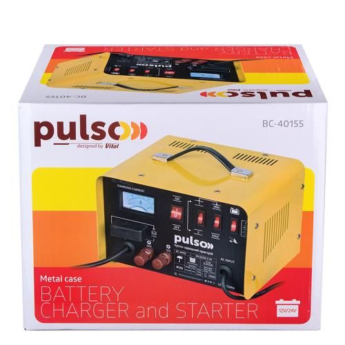 Пуско-зарядний пристрій PULSO BC-40155 12&24V/45A/Start-100A/20-300AHR/стрілк. індик. | Зображення 4