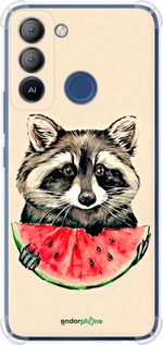 Чохол на Tecno POP 5 LTE BD4 Єнотик з кавуном "4605sp-2639-2448"