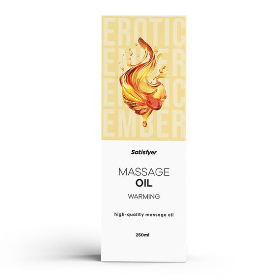 Масажна олійка - Satisfyer Massage Oil Warming, 250 мл Sex Aura