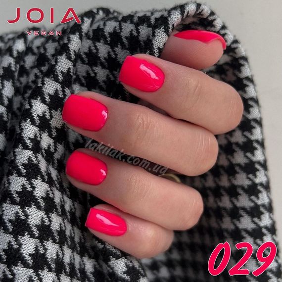 Гель-лак JOIA vegan 029 рожева глазур, 6 мл | Зображення 1