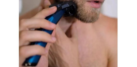 Тример BaByliss для стрижки бороди, 1 насадка, футляр, синій (T890E) | Зображення 6