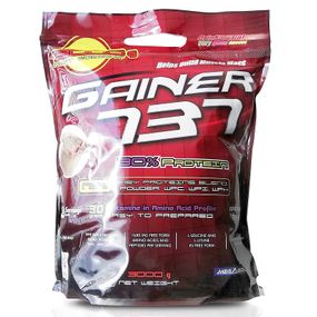 Гейнер Megabol Gainer 737 (30% protein ) 3000g (Raspberry)
