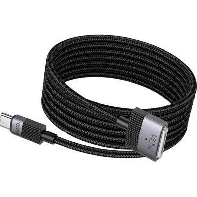 Кабель питания USB-C to Magsafe 3 1.0m black HOCO (6942007642088)