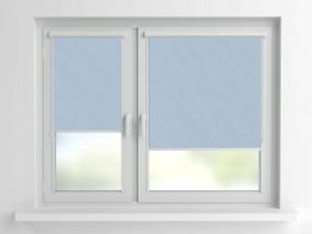 Рулонная штора Rolets Вода 2-1840-850 85x170 см закрытого типа Небесно-голубая