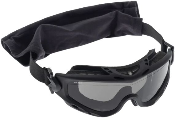 Маска-окуляри балістичні Wiley X Spear. 3 лінзи (Grey/Clear/Light Rust) Black