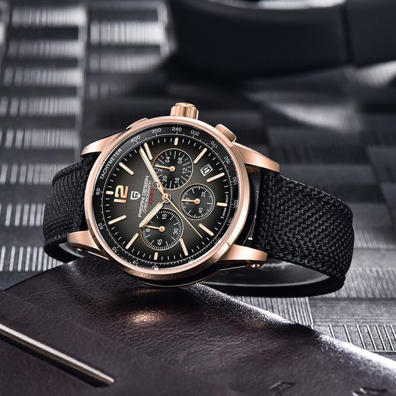 Чоловічий годинник Pagani Design YS008 Rose Gold-Brown | Зображення 3