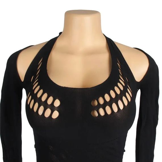 Комплект сексуальний Star Night топ із довгими рукавами + спідниця (без коробки) sexstyle | Зображення 9