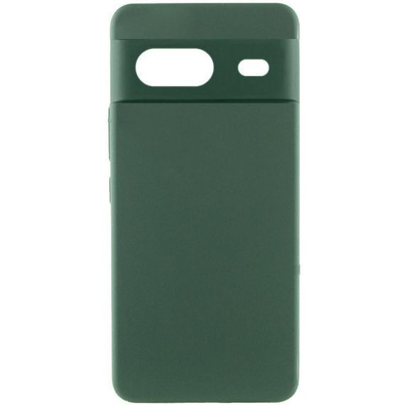 Чохол Silicone Cover Ummi Lakshmi Full Camera (AA) для Google Pixel 8a Зелений / Dark green
