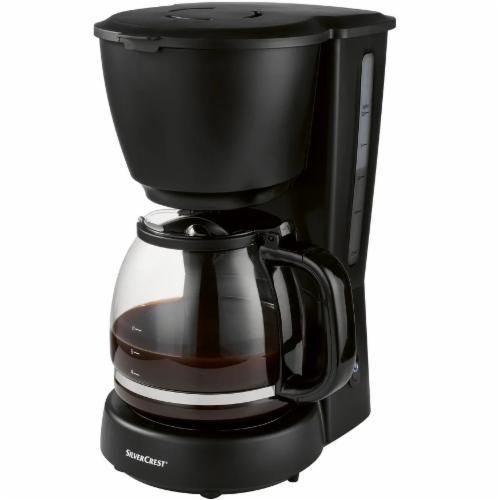 Кофеварка серебристая Crest SKMK 1000 D2 черная (UA-01)