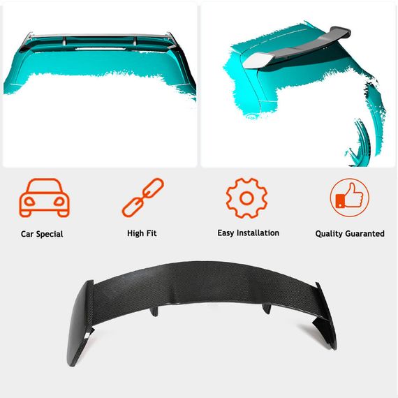 Спойлер V1 (Карбон) для Mercedes GLA H247 2020- рр | Зображення 1