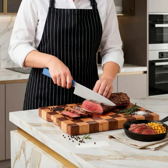Ніж кухонний Butterfork Chef’s Knife AR-RPM9 ABS Ultramarine | Зображення 1