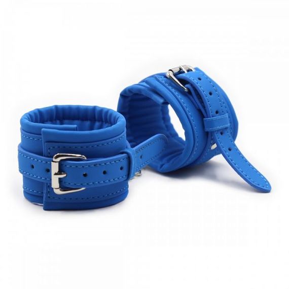 Наручники Luxury Fetish cuffs Deep Blue, Синий, Регульований | Зображення 1