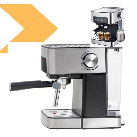 Кавоварка з об'ємом 1,6л та потужністю 850W Domotec MS-136 (47536-136_2860) | Зображення 1