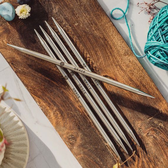Спиці шкарпеткові Knit Pro Mindful, 15 см (3,75 мм) | Зображення 1