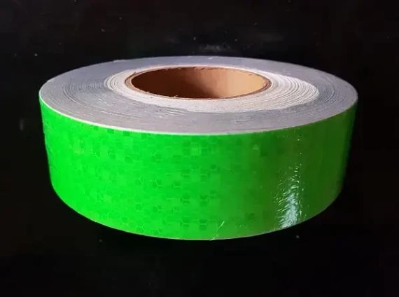 Світловідбивна стрічка  зі світловідбивачами для дітей, велосепедистів, дорожніх працівників та поліцейських 50  мм 6  метрів | Зображення 1