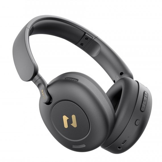Бездротові навушники з шумопоглинанням HAVIT HV-H655BT PRO ANC  чорні, до 80 год роботи, з чохлом | Зображення 6