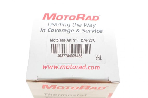 Термостат BMW 3 E30 E36 5 E34 E39 1.6-3.2 -00 92°C  274-92K | Зображення 3