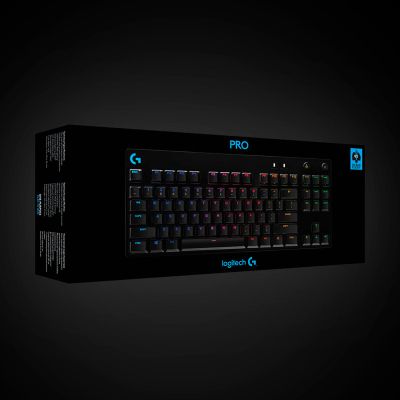 Клавиатура Logitech G PRO Mechanical Gaming USB UA Black (920-009392) | Зображення 7