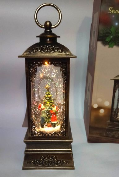 Новорічний нічник вінтажний ліхтар WDL-24072D 21 см (47694-10097_668) | Зображення 2