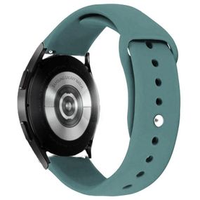 Силиконовый ремешок Sport для Smart Watch 22mm Зеленый / Pine green