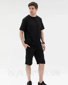 Спортивний костюм колір чорний розміри M, S, L, XL FI_004572
