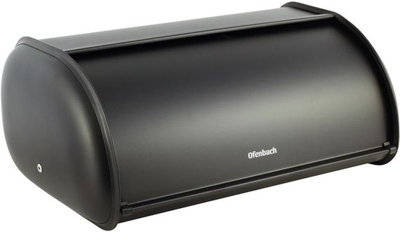 Хлібниця Ofenbach Breadbox 43.5х27х18см, нержавіюча сталь, чорний матовий