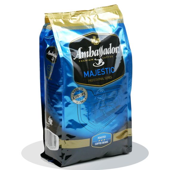 Кофе в зернах Ambassador Majestic 1кг Польша Амбассадор Маджестик | Зображення 1