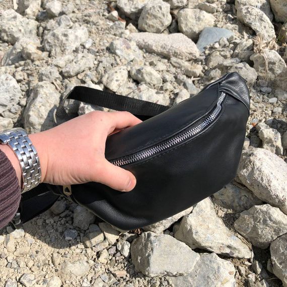 Бананка шкіряна. Сумка на пояс зі шкіри. NM-687 Модель: 96163 | Зображення 2