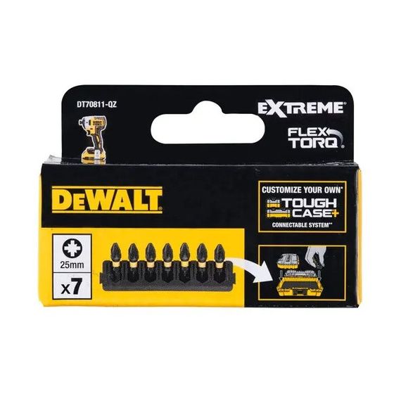 Набір біт DeWalt FlexTorq Philips Pozidriv (DT70811) | Зображення 1