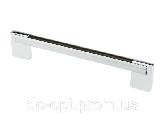 Ручка D-450/192 G2/Wood WD Хром / Венге Темний ДС ОптимаЛайн
