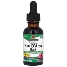 Муравьиное дерево Nature's Answer Pau D'Arco Bark, Alcohol-Free 2000 mg 30 ml /15 servings/