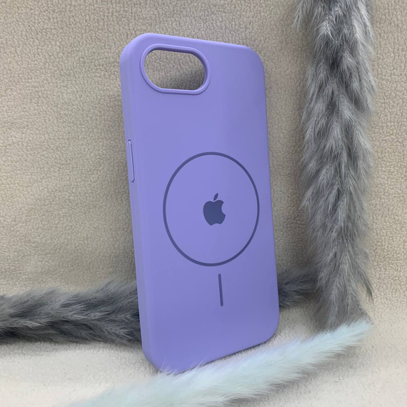 Чохол Iphone 16e MagSafe SoftTouch м'який Протиударний Бузковий