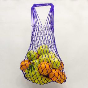 Авоська ГАЛАН-ТЕКСТИЛЬ хлопковая нить синяя